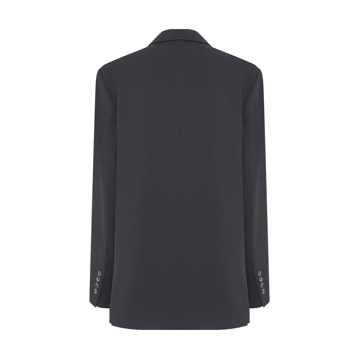 Blazer  Alfaiataria Listrada Bordado Pérolas