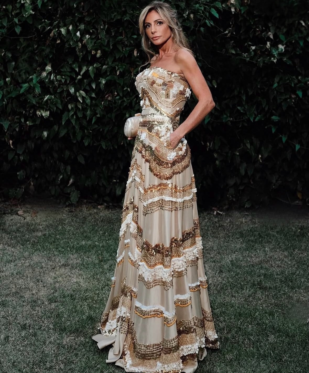 Vestido Bordado Orgânico