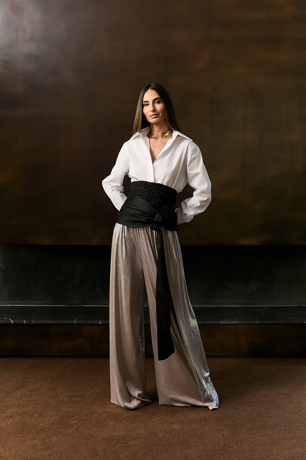 Calça jogger malha glow