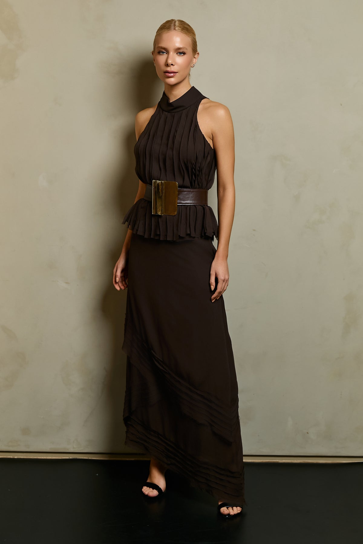 HALTER STRAP BLOUSE